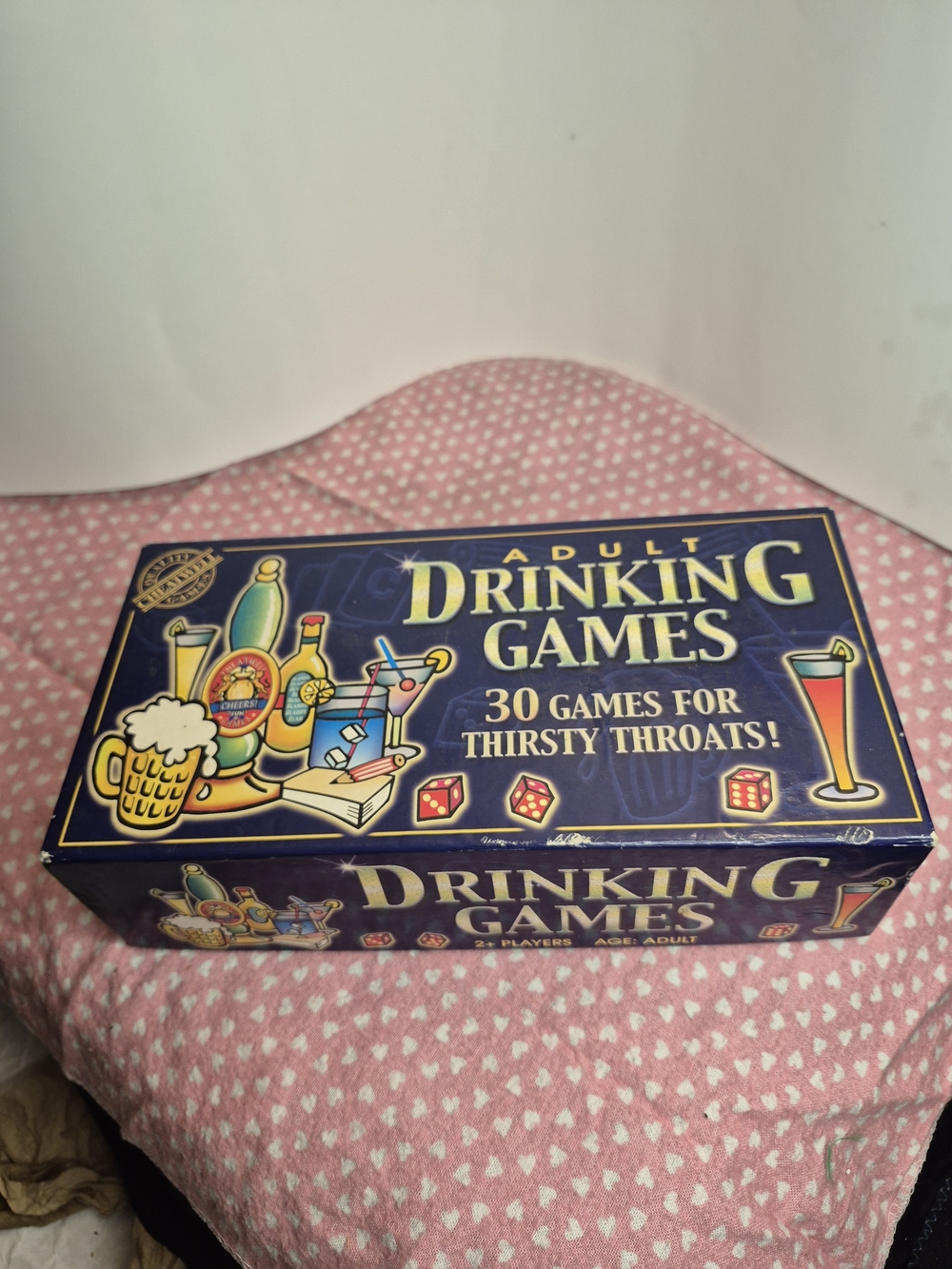 Adult Drinking Games - 30 Games For Thirsty Throats (Blue)